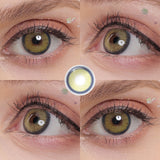 Melody Cream Brown Colored Contacts