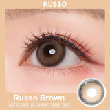 Russo Brown Colored Contacts