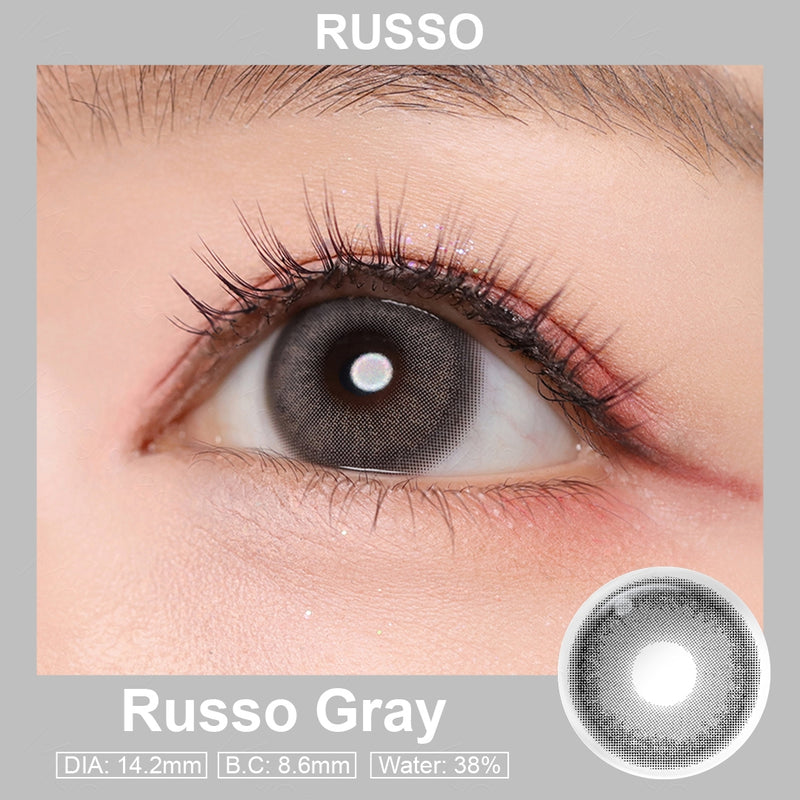 Russo Gray Colored Contacts