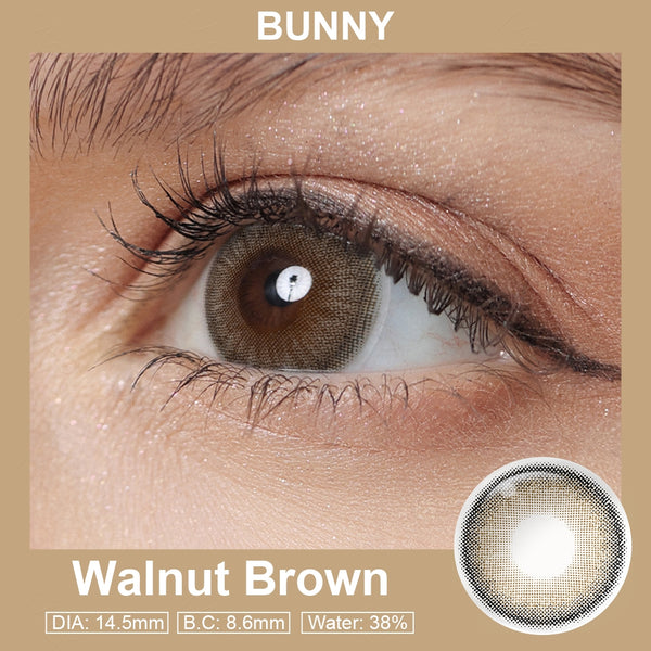 Bunny Walnut Brown Colored Contacts