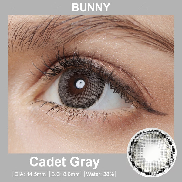 Bunny Cadet Gray Colored Contacts