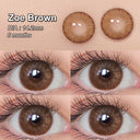 Zoe Brown Colored Contacts