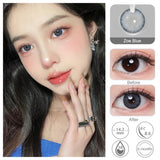 Zoe Blue Colored Contacts