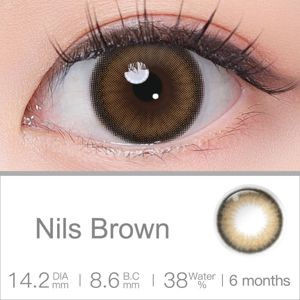 NILS Brown Colored Contacts