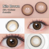 NILS Brown Colored Contacts