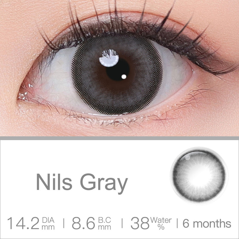 Nils Gray Colored Contacts