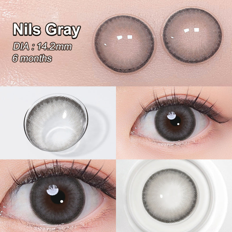 Nils Gray Colored Contacts