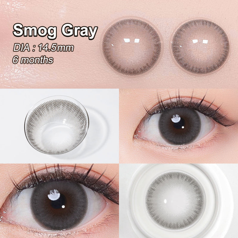 NILS Smog Gray Colored Contacts