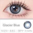 BLUSH GIRL Glacier Blue Colored Contacts