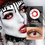 Blood Shot Halloween Contacts