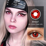 Sasuke 3 Tomoe Sharingan Eye Contacts
