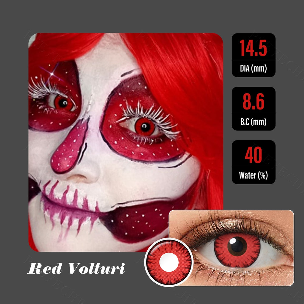 【激レアCDシングル】RED DAWN レッド・ドーン/Liar ライアー Red Volturi Crazy Contacts for Twilight – FreshGo
