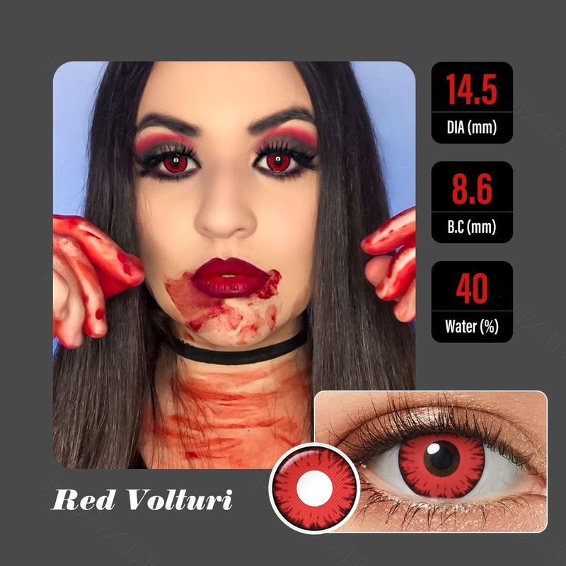 Red Volturi Crazy Contacts for Twilight – FreshGo