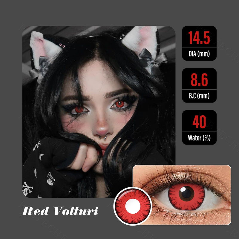 Red Volturi Crazy Contacts for Twilight – FreshGo