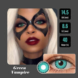 Green Vampire Halloween Contacts