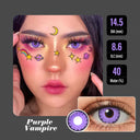 Purple Vampire Halloween Contacts for Twilight