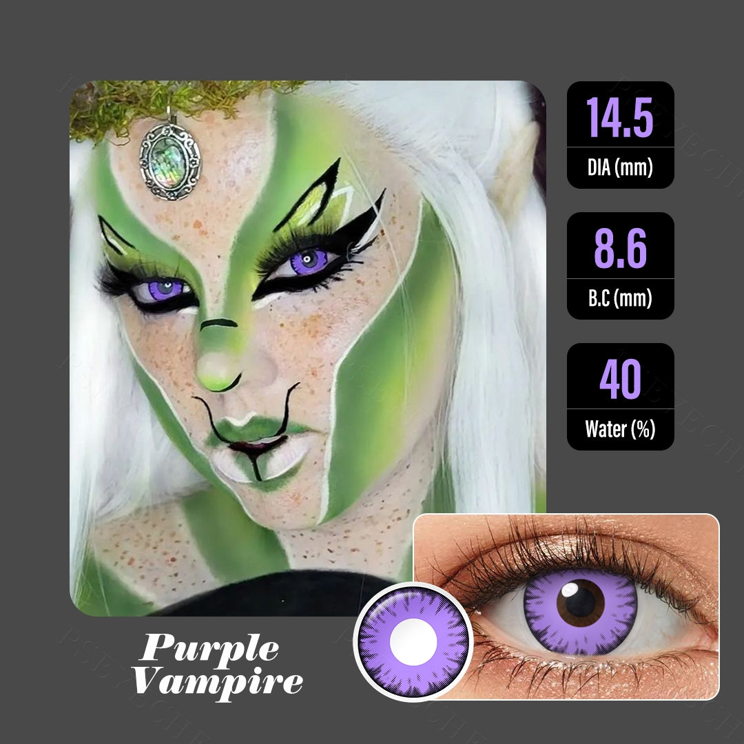 Purple Vampire Crazy Contacts for Twilight – FreshGo