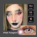 Pink Vampire Halloween Contacts for Twilight