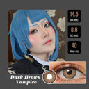 Dark Brown Vampire Halloween Contacts for Twilight