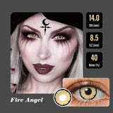Fire Angel Halloween Contacts