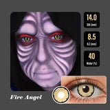 Fire Angel Halloween Contacts