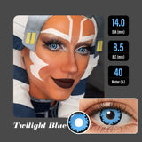 Blue Werewolf Halloween Contacts for Twilight