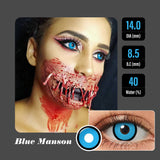 Blue Manson Halloween Contacts