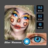 Blue Manson Halloween Contacts