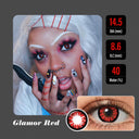 Glamor Red Halloween Contacts
