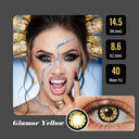 Glamor Yellow Halloween Contacts