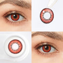 Envy Red Halloween Contacts