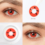 Lucky Red Halloween Contacts