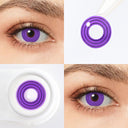Rinnegan Purple Spiral Halloween Contacts
