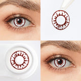 Brown Solar Halloween Contacts