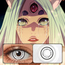 White Hinata Byakugan Halloween Contacts