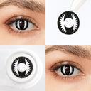 Black Dragon Eye Halloween Contacts