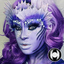 Black Dragon Eye Halloween Contacts