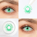 Green Spider Halloween Contacts