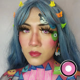 Nezuko Purple Manson Halloween Contacts