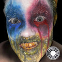 Black Spiral Halloween Contacts