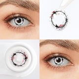 Barbed Wire Halloween Contacts