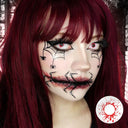 Crazy Blood Splat Halloween Contacts