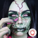 Crazy Blood Splat Halloween Contacts