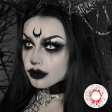Crazy Blood Splat Halloween Contacts