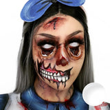Blind White Halloween Contacts