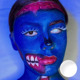 Blind White Halloween Contacts