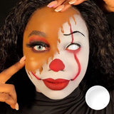 Blind White Halloween Contacts