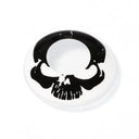 Black Skull Halloween Contacts