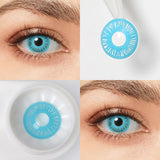 Ice Blue Shiva Contact Lenses