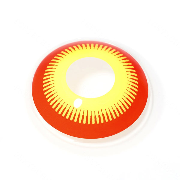 Red And Yellow Geared Contacts